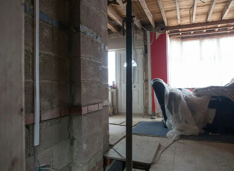 Rénovation intérieure en cours